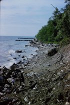 View south along the beach